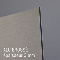 Matière Alu Composite Brossé de 3 mm