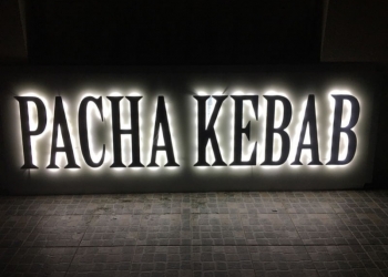 Enseigne lumineuse leds pour un Kebab